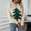 Afslappet Julestrikket Sweater