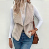 Ensfarvet Casual Cardigan