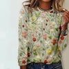 Vintage T-Shirt With Floral Print