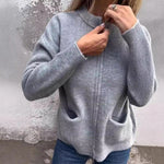 Afslappet Strik Cardigan