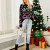 Afslappet Julestrikket Sweater