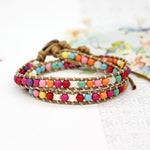 Boho Colorful Pearl Bracelet