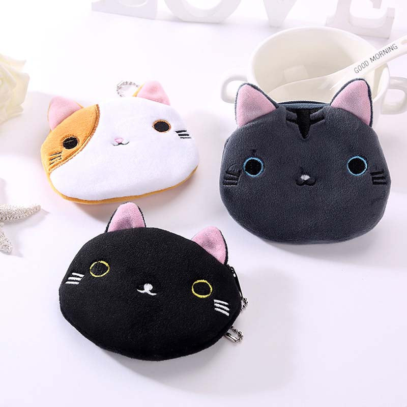 Creative Cartoon Cat Coin Purse