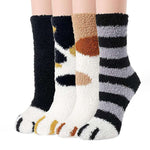 Cartoon Plush Socks