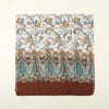 Vintage Tørklæde Med Blomstermønster