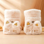 Cartoon Cat Plush Gloves