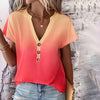 Casual Bluse Med Gradient