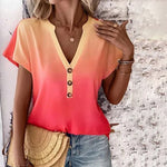 Casual Bluse Med Gradient