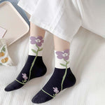 Relaxed Floral Socks