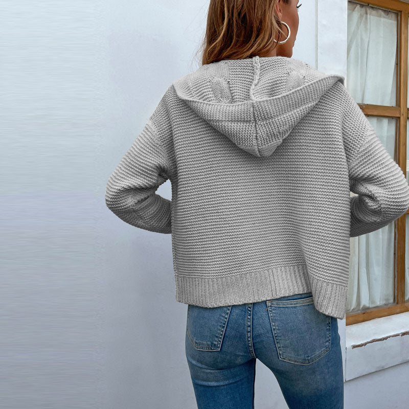 Afslappet Strik Cardigan