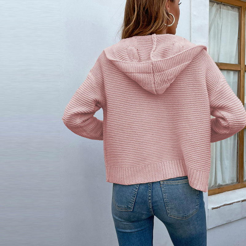 Afslappet Strik Cardigan