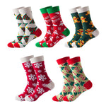 Relaxed Christmas socks