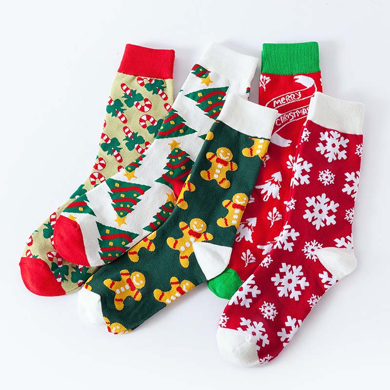 Relaxed Christmas socks