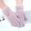 Cartoon Plush Warm Gloves