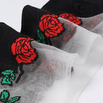 Pack of 5 pairs of flowered socks