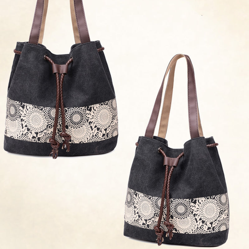 Relaxed canvas bag