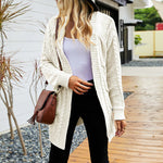 Afslappet Strik Cardigan