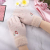 Cartoon Plush Warm Gloves