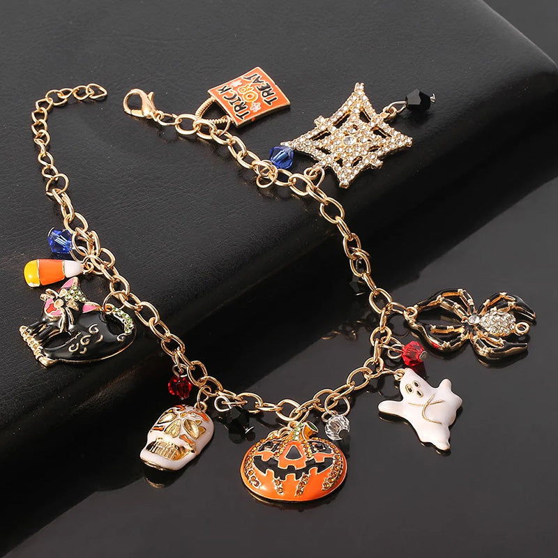 Halloween Pendant Bracelet