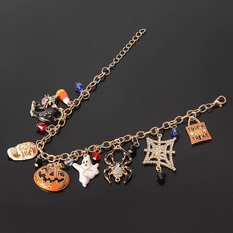 Halloween Pendant Bracelet