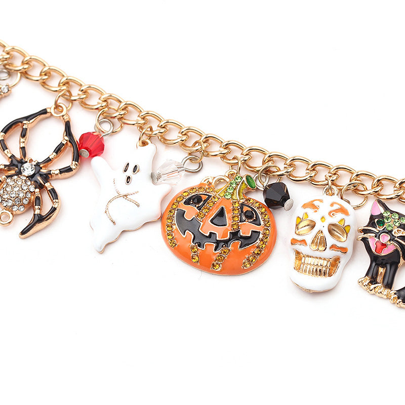 Halloween Pendant Bracelet