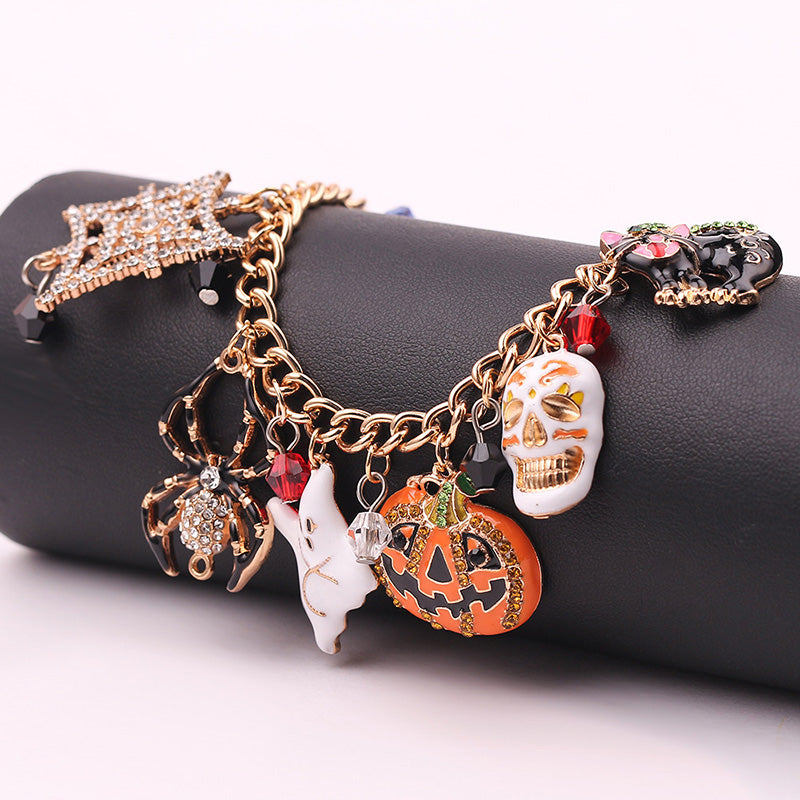 Halloween Pendant Bracelet