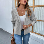 Afslappet Strik Cardigan