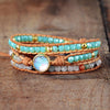 Boho Braided Pearl Bracelet