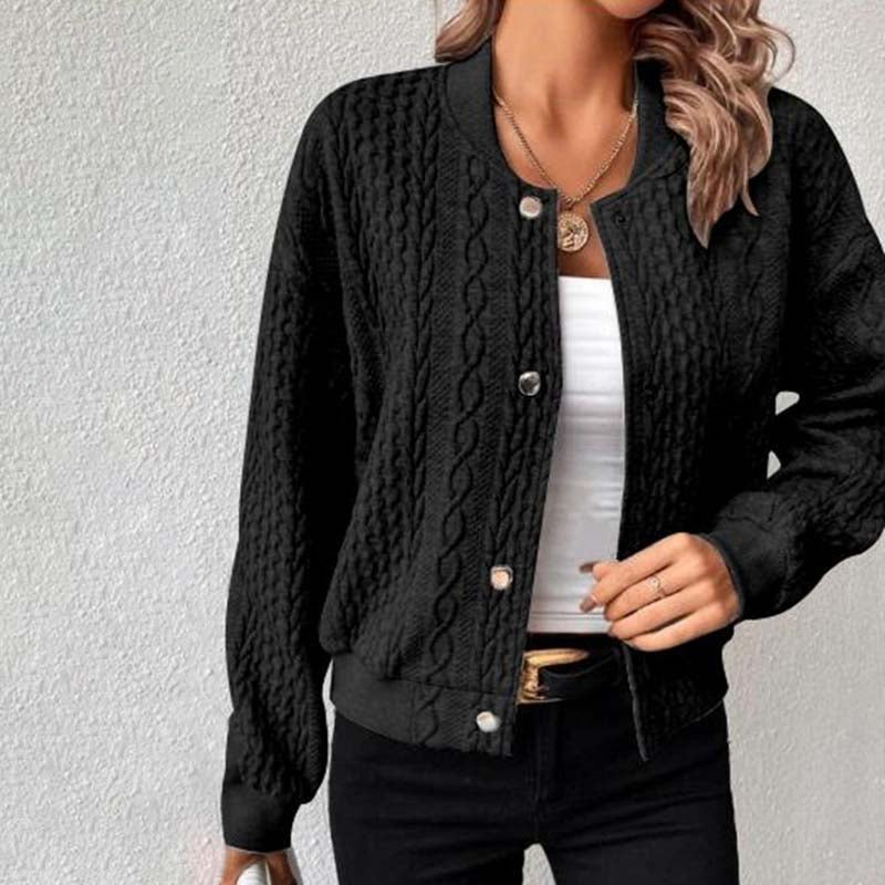 Casual Strikket Cardigan