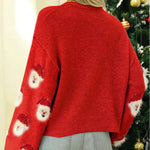 Afslappet Julestrikket Sweater