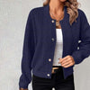 Casual Strikket Cardigan