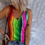 Farverig Gradient Tanktop