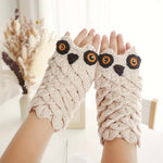 Cartoon Owl Gloves