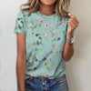 Relaxed T-Shirt With Flower Print