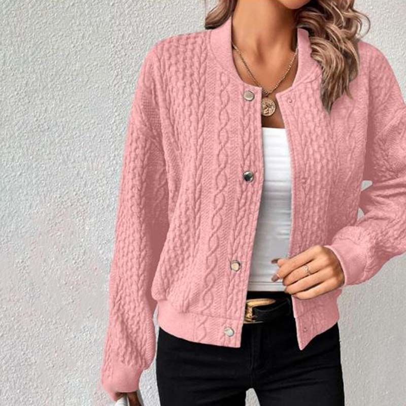 Casual Strikket Cardigan