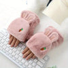 Cartoon Plush Warm Gloves