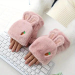 Cartoon Plush Warm Gloves