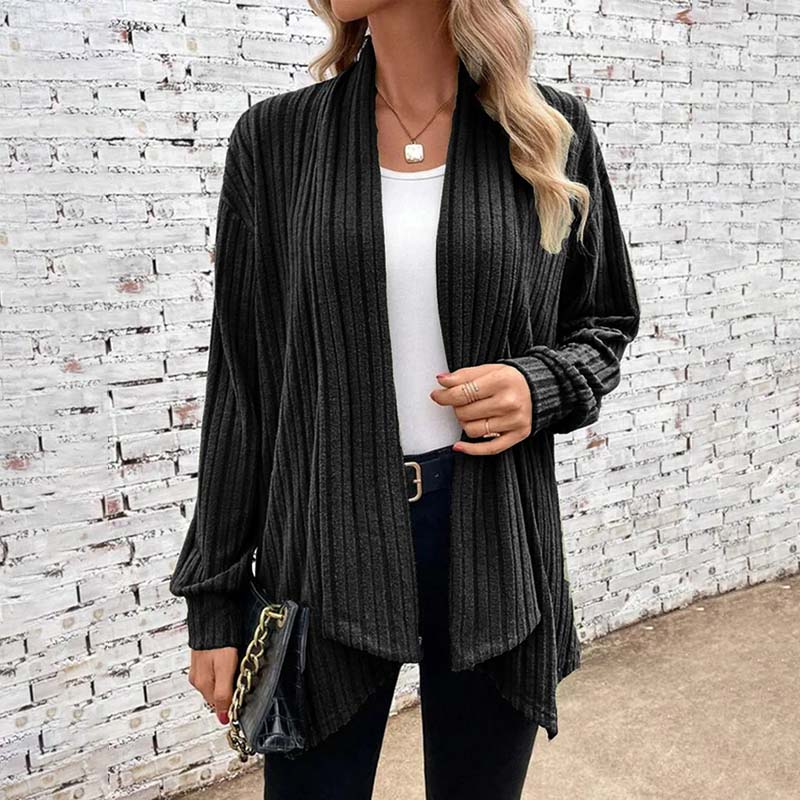 Afslappet Strik Cardigan