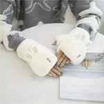 Cartoon Plush Warm Gloves