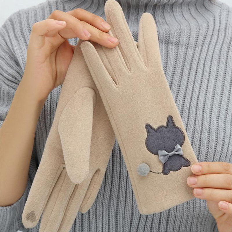 Cartoon Cat Gloves