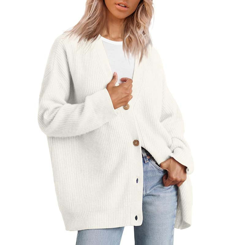 Afslappet Strik Cardigan