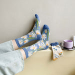 Relaxed Floral Socks