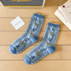 Relaxed Floral Socks