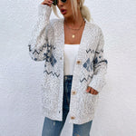 Afslappet Strik Cardigan