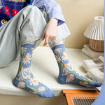 Relaxed Floral Socks