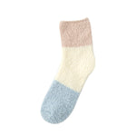 Warm plush socks