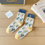 Relaxed Floral Socks