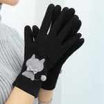 Cartoon Cat Gloves