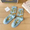 Relaxed Floral Socks