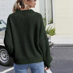 Afslappet Kabelstrikket Sweater